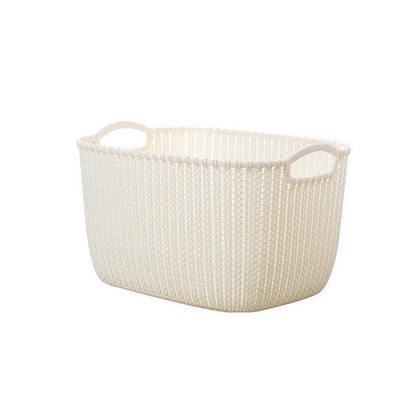 Imitation Vines Preparation Naba Basket Toy Desktop Cosmetics Storage Basket Thick Plastic Bathroom Toiletries Storage Basket