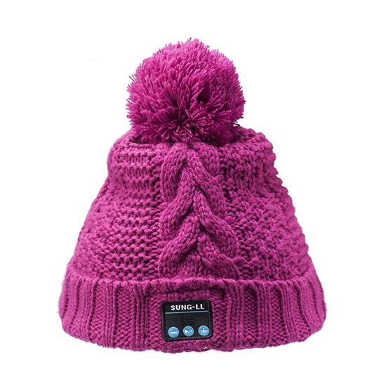 Wireless Bluetooth Earphone Cap Smart Headset with Speaker Mic Winter Outdoor Sport Stereo Music Hat