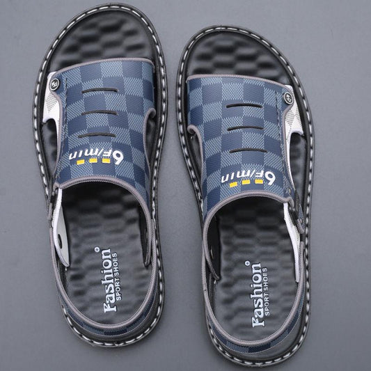 Sandals Men's Summer 2020 Non-slip Beach Shoes Men's Casual Dual-use Wear Sandals and Slippers Korean Summer Tide
