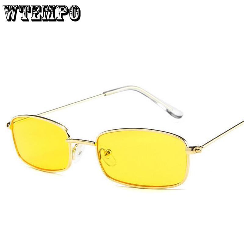 WTEMPO New Fashion Vintage Sunglasses Women Men Brand Designer Retro Sunglass Points Sun Glasses Wom