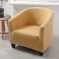 Club Chair Slipcover Stretch Armchair Covers Printed Tub Chair Cover Sofa Cover Spandex Couch Covers for Bar Counter Living Room