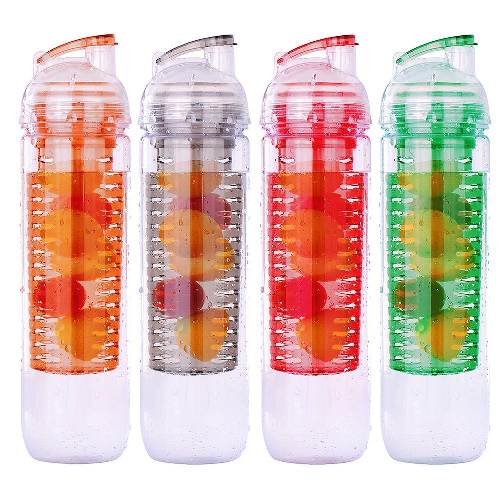New 900ML Creative Fruit Cups Infuser Infusion BPA Free Detox Drink Juice Bottle
