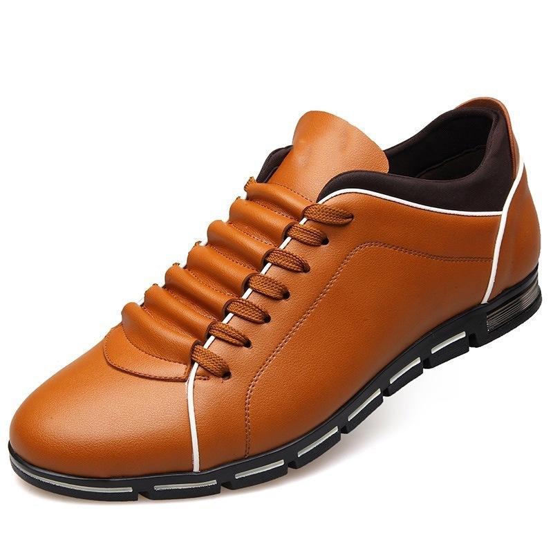 Men's Fashion Flats Golf Casual Business Slip-on Shoes Breathable Sneakers