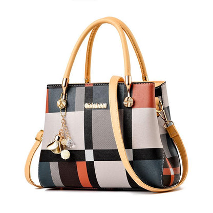 Shoulder Handbag Trendy wild Woman bag Leather bag Big capacity European and American style