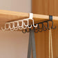 Mug Holder Coffee Cup Rack Towel Hooks Kitchen Hanging Shelf Organizer Double Row Rack Kitchen Cabinets Organization Coat Rack Shovel Mount Hook Rails