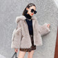 Girls' Winter Warm Jacket Korean Style Plush Thick Cashmere Coat Windproof Winter Clothes