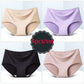 4pcs Women's Panties Ice Silk Cool Refreshing Seamless Underwear Triangle Female Briefs Big Yards