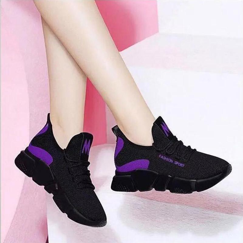 Autumn and Winter Women Sports Shoes Women's All-match Cloth Shoes Student Non-slip Casual Shoes