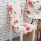 Elastic Chair Covers With Backrest Stretch Removable Dining Seat Case Protector Home Decorative