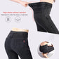 Women's Jeans High Waist Slim Spring and Autumn Long Pants Small Foot Pants Ladies Black Leggings Slim Tall Pants