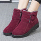 Women's Winter Cloth Shoes Plus Velvet Thick Warm Snow Boots Non-slip Wear-resistant Mother's Cotton Boots