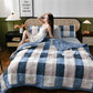Summer Skin-friendly Thin Printing Air-conditioning Quilt Single Double Washed Cotton Summer Cool Quilt