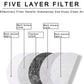 Full Face Protective Cover Kitchen Transparent Protective Cover Household Oil Splash-Proof Eye Facial Care
