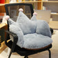 Plush Crown Seat Cushion Chair Pad Fur for Home Office