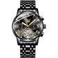 Design Genuine  Waterproof Skeleton Men Automatic Watches Top Brand Luxury Mechanical Male Clock