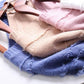 Spring and Autumn Loose Fashion Blouse Student V-neck Knitted Pullover Sweater Women