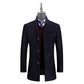 Windbreaker Men's clothes Autumn And Winter Medium and long section Woolen coat  Large size