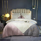 Winter Thick Milk Velvet Four-piece French Velvet Duvet Cover Sheet Crystal Velvet Embroidery Type Bedding