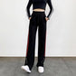 Wide-leg Pants Women's High Waist Drape Loose Straight-leg Casual Pants Women's Spring and Autumn Sports Pants Mopping Trousers