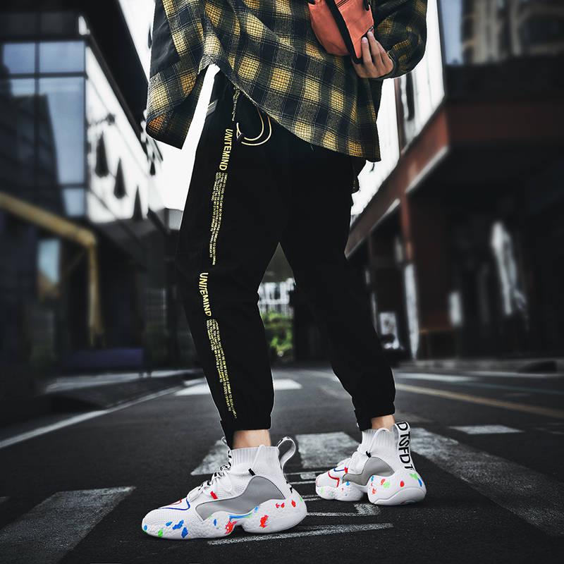 Shoes For Men Sneakers Casual Men Sock Shoes Breathable Tenis Masculino Adulto High Top Man Trainers