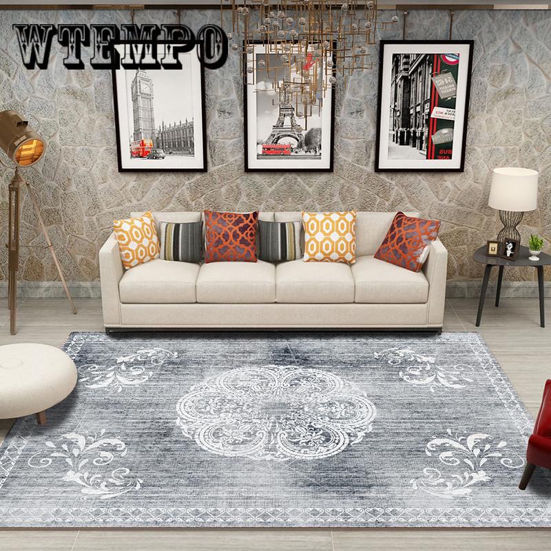 Morocco Nordic Geometric  Carpets for living room Anti-slip Safety Carpet Kids Bedroom Rug