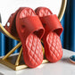 Summer Couples Home Indoor Deodorant Slippers Household Thick-soled Non-slip Sandals and Slippers