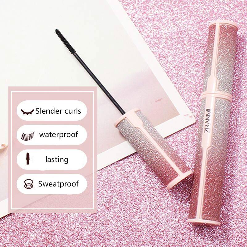 Mascara Mascara Waterproof Elasticity Thick Non-marking Curly Long Lasting Set Not Easy to Discolor