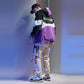 Workwear Jacket Men's Autumn and Winter Trend of Handsome Tops Loose and Handsome Plus Fleece Hooded Jacket
