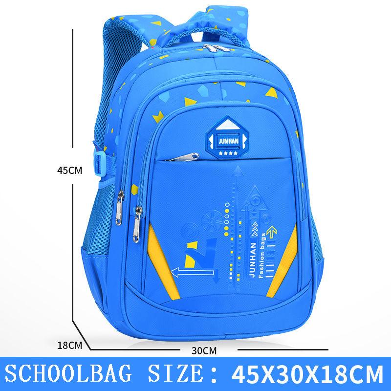Students' Schoolbags Children's Schoolbags Ridge Protection Backpacks Student Backpacks for Boys and Girls