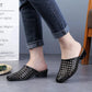Beach Slippers Women Wear Baotou Summer Middle Heel Mother Shoes To Increase Outdoor All-match Non-slip Slippers High Heels