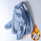 Men Winter Jean Jackets Lightblue Cowboy Outerwear Warm Denim Coats New Men Wool Liner Thicker Fleece Denim Jacket Plus Size 4xl