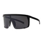 Big Frame Semi Rimless Oversized Sunglasses Women Outdoor Fashion Luxury Protection Shield Sun Glass