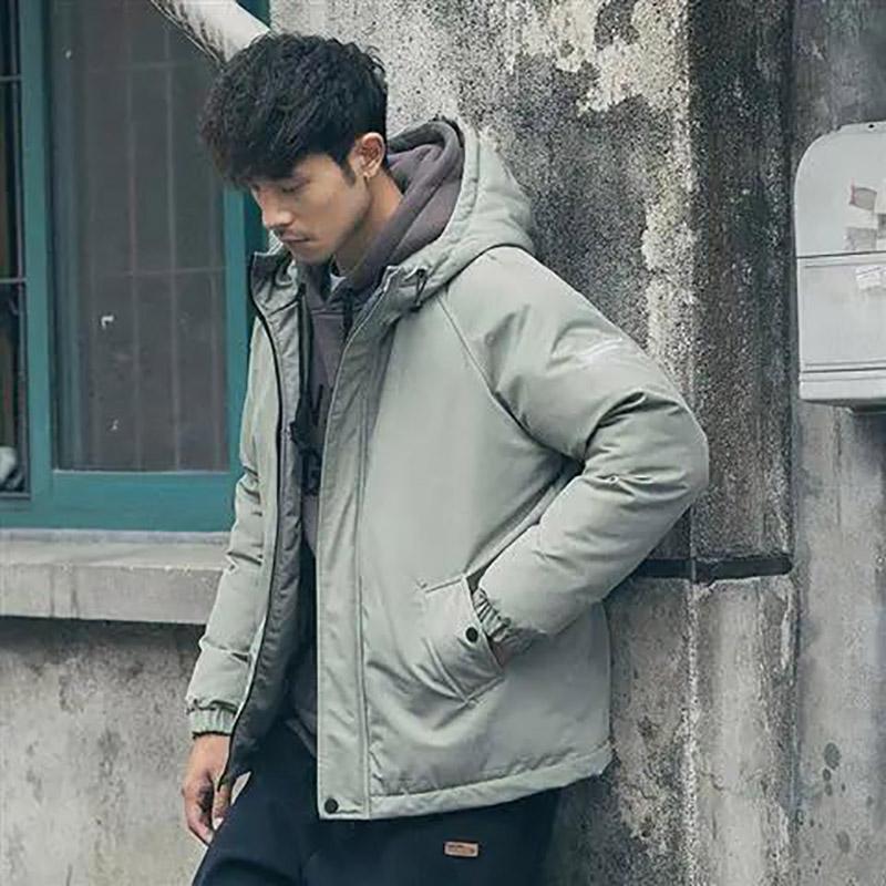 Men's Cotton-padded Jacket Casual Loose Jacket Thickening Trend Down Jacket Cotton Bread Jacket