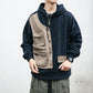 Hooded Sweater Men's Large Size Loose Casual Hooded Shirt Jacket