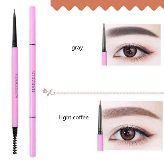 Flexible micro-carved eyebrow pencil Super fine eyebrow pencil waterproof and sweatproof beginners