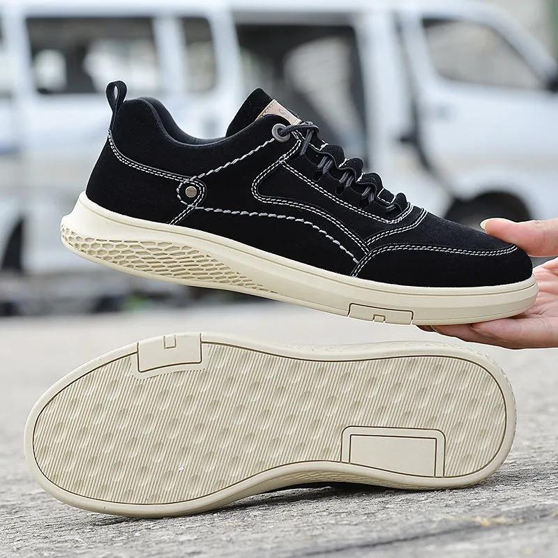 Winter High-top Large Size 38-48 Size Men's Shoes Plus Velvet Warm Cotton Shoes All-match Casual Shoes Non-slip Tooling Shoes Snow Boots