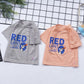 Children's Short-sleeved T-shirt Summer Thin Section Cool Body Cool and Breathable Children's Striped T-shirt Children's Vest