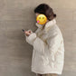 Short Down Down Padded Jacket Women Loose Padded Jacket Winter Student Padded Jacket Tide