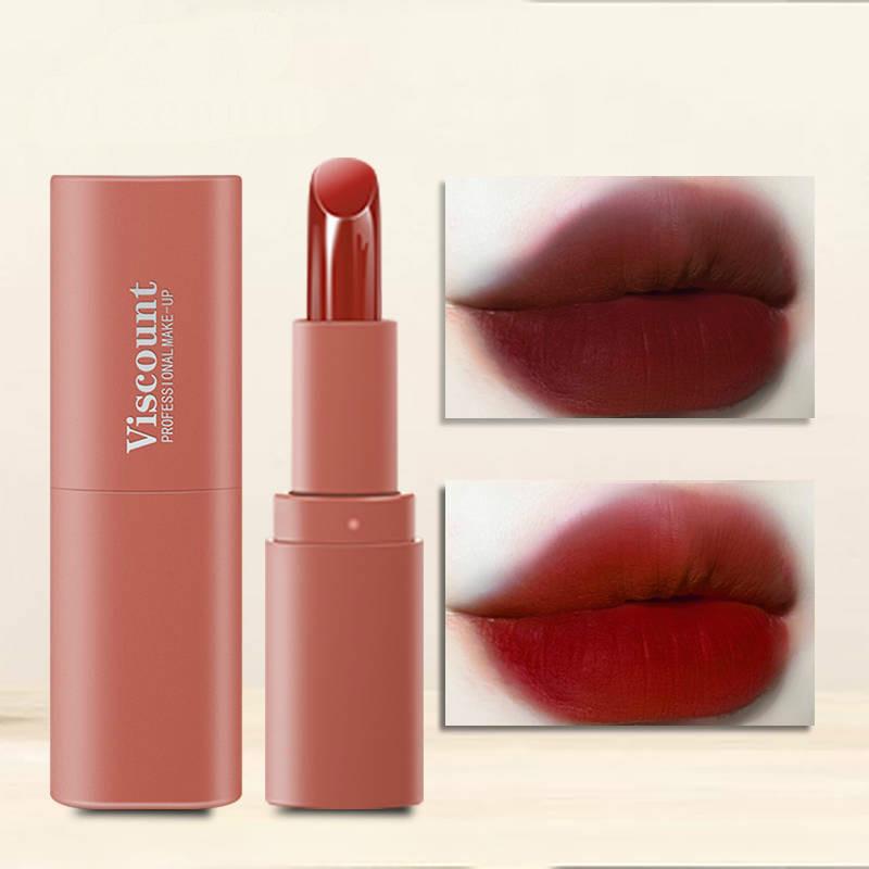 Matte velvet lipstick student cute retro cherries alternative color long lasting lipstick