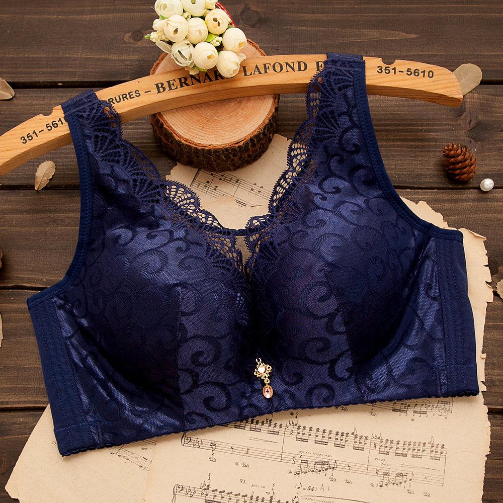 Large Cup Ultra-thin Skin-friendly Tube Top Without Steel Ring Big Tits Vest Style Spring and Autumn Bra