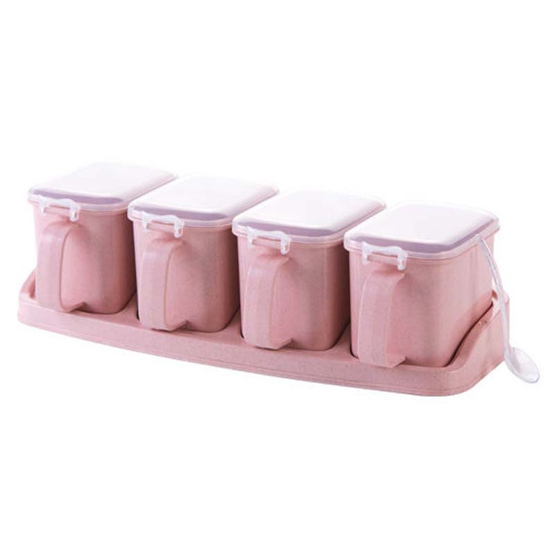 Two Color Home Cooking Seasoning Storage Box Outdoor Barbecue Tuning Storage Box