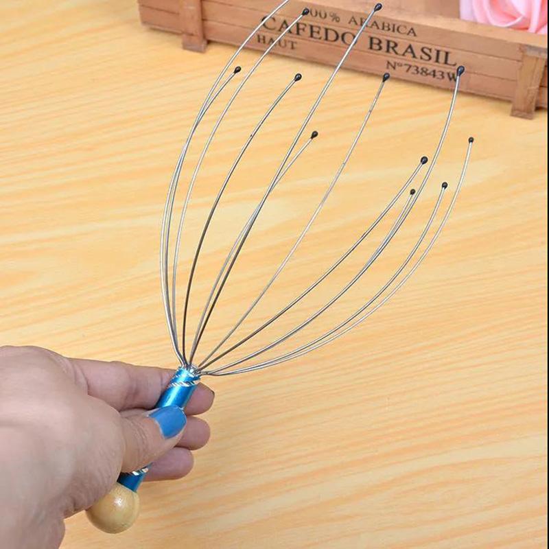 1/2/3/5 Pcs Octopus Head Massager Tickling Artifact Head Meridian Acupoint Claw Massage Exciting Orgasm