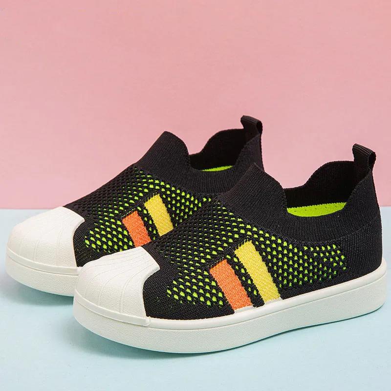 Children Shoes Boy Girls Sneaker for Running Boys Casual Shoes Outdoor Anti-Slippery Flat Shoes