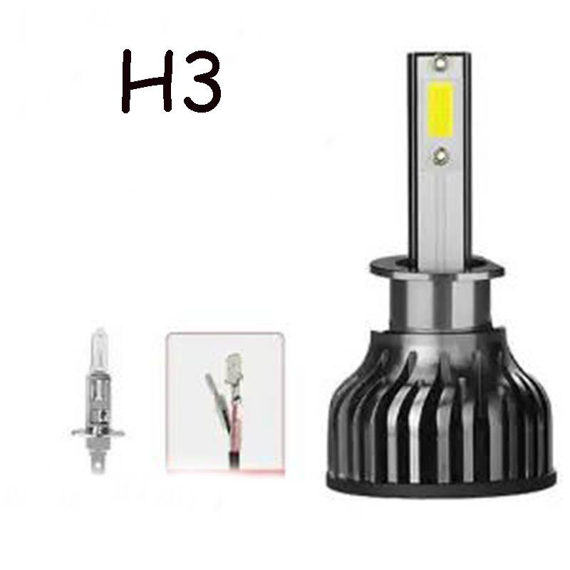 1pc Mini H4 H7 LED Bulb Car Headlight H1 H3 H8 H11 Led 9005 HB3 9006 HB4 12000LM 6000K White Auto Fog Lights Headlamp