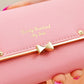 Women's Long Wallet Women Trendy Women Butterfly Tie Student Handbag Mobile Bag Trend