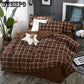 Bedding Set Queen King Single Duvet Cover Set Bed Linen Set Gray BedClothes