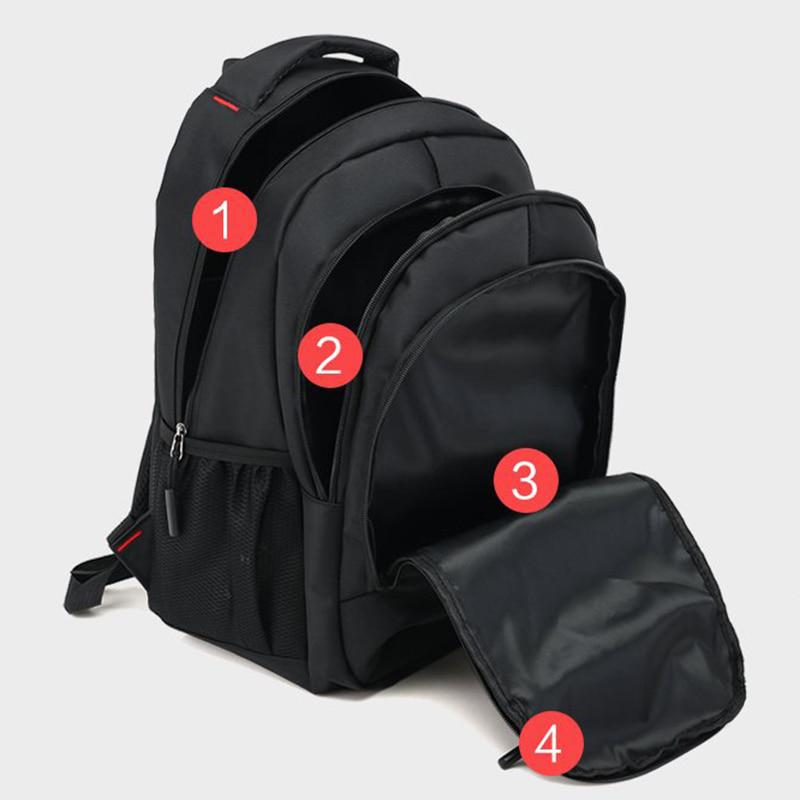 Men Large Capacity Backpack Travel Shoulder Bag Student Backpack Oxford Laptop Bag School Bag