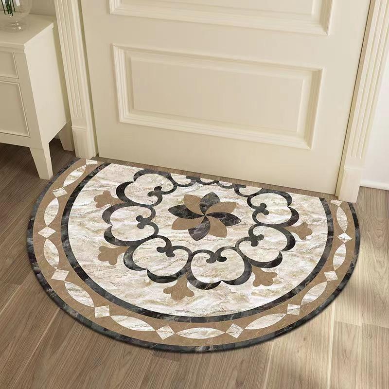 Semi-round Door Dispensing 50 * 75cm 60 * 90cm Home Door Padding Pad Floor Mat National Wind