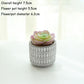 Artificial Flower Simulation Succulent Plant Potted Mini Green Plant Simulation Plant Small Flower Bonsai Desktop Restaurant Simulation Flower