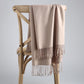 Women Lady Winter Scarf Cashmere Long Scarf Wrap Shawl Solid Knit Scarf Pashmina